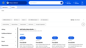 Walmart - OOICO 64OZ Insulated Water Bottle