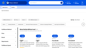 Walmart - Lead-Free Water Bottles