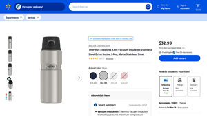 Thermos - 24oz Vacuum Insulated Bottle