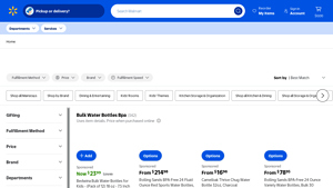 Walmart - BPA-Free Plastic Water Bottles
