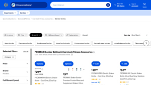 Walmart - PROMiXX Blender Bottles