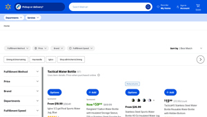 Walmart - Tactical Half Gallon Water Bottle