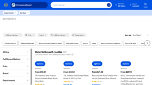 Walmart - JUSTLET Sports Water Bottle
