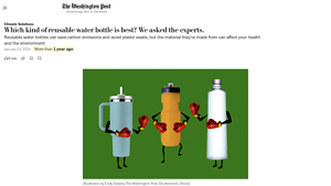 Washington Post - Reusable Water Bottles