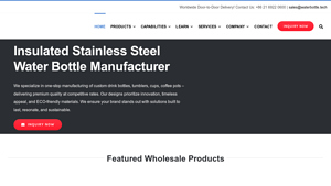 WaterBottle - Insulated Stainless Steel Drinkware