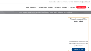 WaterBottle.tech - Diverse Water Bottle Options