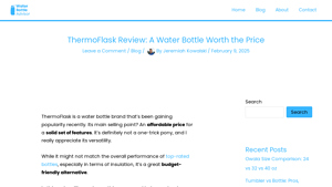ThermoFlask - 24 oz Insulated Water Bottle