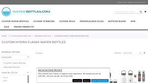 Water Bottles - Custom Hydro Flask® Tumblers and Mugs