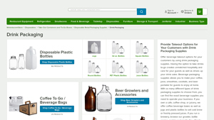 WebstaurantStore - Beverage Packaging