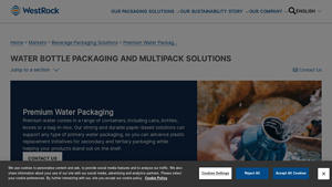 WestRock - Premium Water Packaging Solutions