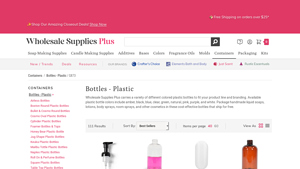 Wholesale Supplies Plus - Bulk Plastic Bottles