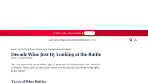 Wine Folly - Types of Wine Bottles