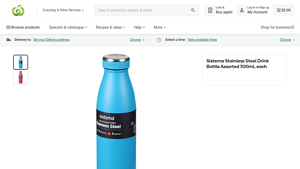 Sistema - Stainless Steel Drink Bottle 500mL