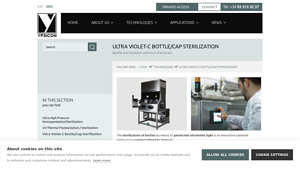Ypsicon - UV-C Bottle Sterilization Technology
