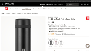 ZWILLING - Thermo Tea & Fruit Infuser Bottle