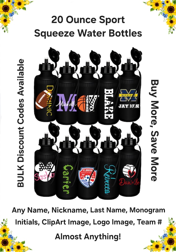 bulk custom sports water bottles manufacturing